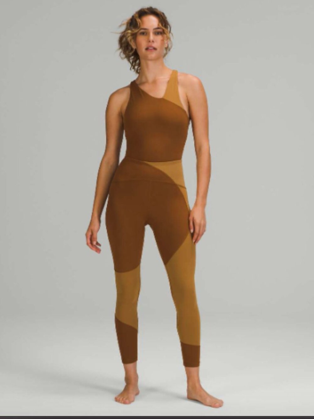 Lululemon Nulu Colour Block High-Rise Tight 25" Size: 4